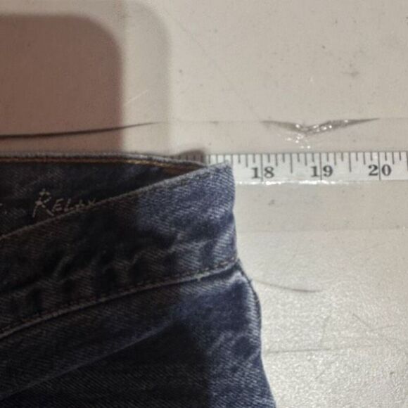 Eddie Bauer 2014 Men's Denim Medium Wash Denim‎ Blue Jeans Size 34 x 34 Relaxed - Picture 4 of 14